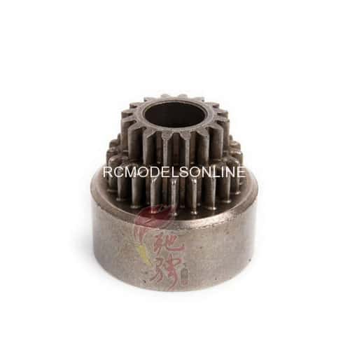 02023 HSP 02023 Clutch Bell Double Gears for 1/10 HSP 94122/94166 Nitro Powered On-road RC Drift Car RC Car Parts