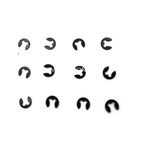 02037 12PCS HSP 02037 E-clip 2.5 *12P For 1/10 RC Model Car Flying Fish 94122 94123 94106 94166 94155 94177 94111 94188