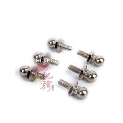 02038 HSP 02038 Metal Ball Head Screw 6Pcs For RC 1/10 Buggy/Truck/Car Original Parts For 94122/94188/94123/94166/94111/94107