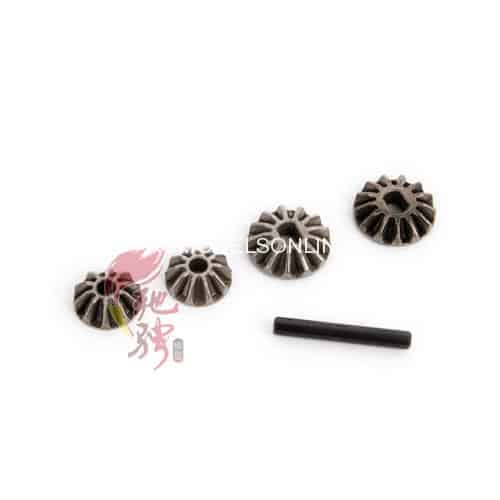 02066 HSP 02066 Diff. Pinions + Bevel Gears + Pin for 1/10 RC 4WD Model Car Monster Truck Buggy Spare Part