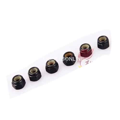 02102 RC HSP 02102 Nylon Nut M3 6P For HSP 94180 1/10 4WD Rock Crawler Pangolin