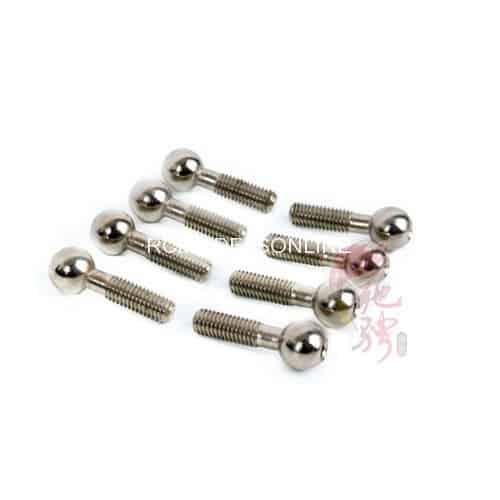 02152 8PCS/set HSP 02152 M5 Ball-Head Screw For 1/10 RC Model Car Flying Fish 94122 94166 94155 94177 94188
