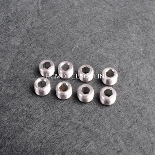 02153 8PCS/set HSP 02153 Metal Ball Head Nut 8P For 1/10 RC Model Car Flying Fish 94122 94166 94155 94177 94188