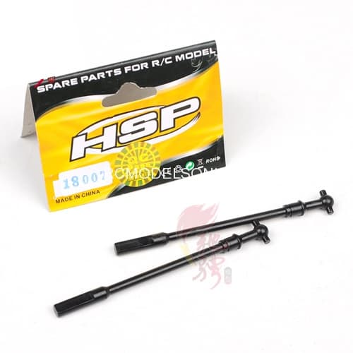 HS94180-180071 2PCS Drive Shaft(L) 18007 For Unlimited Climbing Car HSP 94180 1/10 4WD 4X4 Rock Crawler Pangolin RC Car
