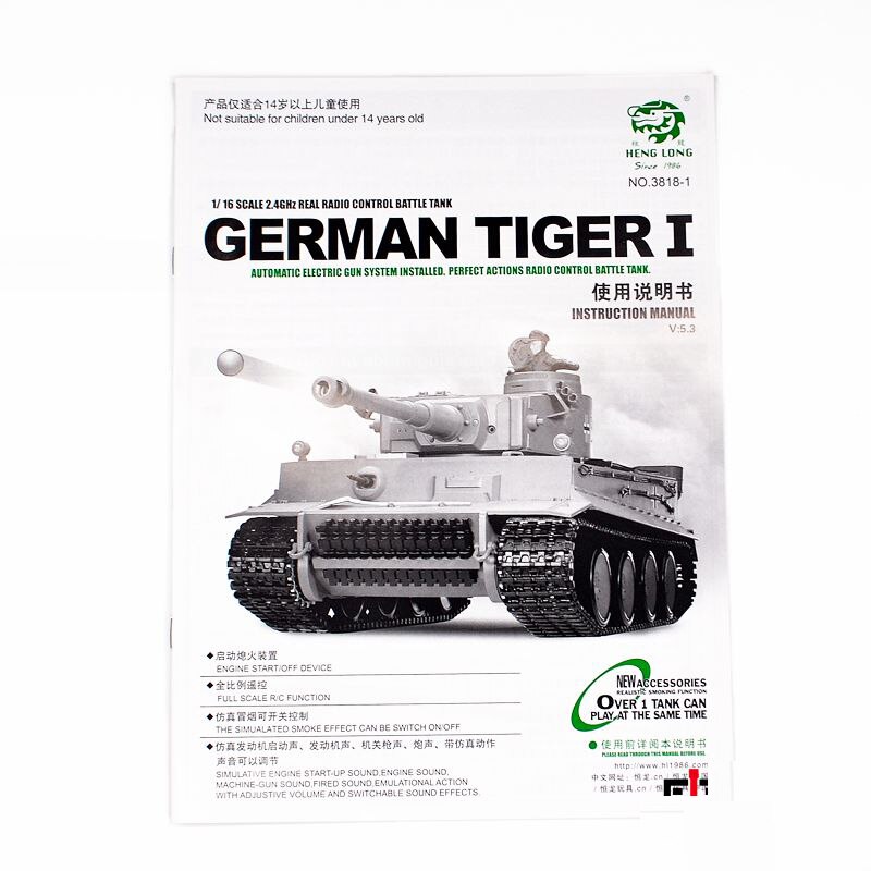 1:16 RC German Tiger Tank Spare Part Idler Wheel for Henglong 3818-1 Bearing 