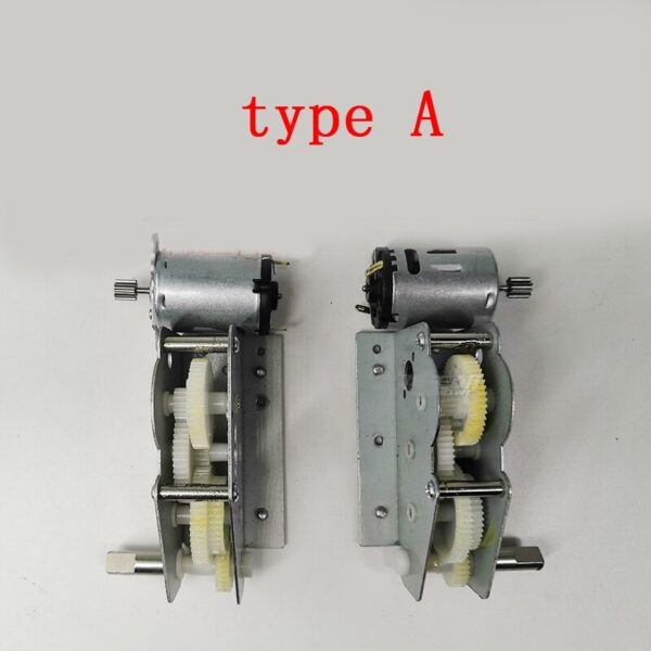 1Set Reduced Plastic Gear Drive Motor Gearbox for 1/16 Henglong RC Tank 3818/3819/3839/3888A etc - Image 2