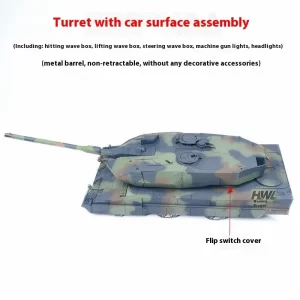 Adesivi Decalcomanie Per Carro Armato RC Henglong 1/16 Leopard 2A6 - Accessori