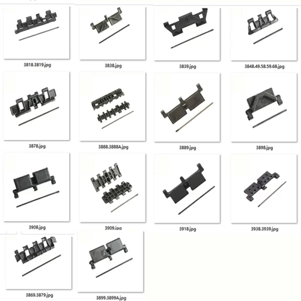 henglong 1/16 rc tank parts plastic track+pin 3818/3869/3878/3888A/3889/3899/3908/3909/3918/3938/3939