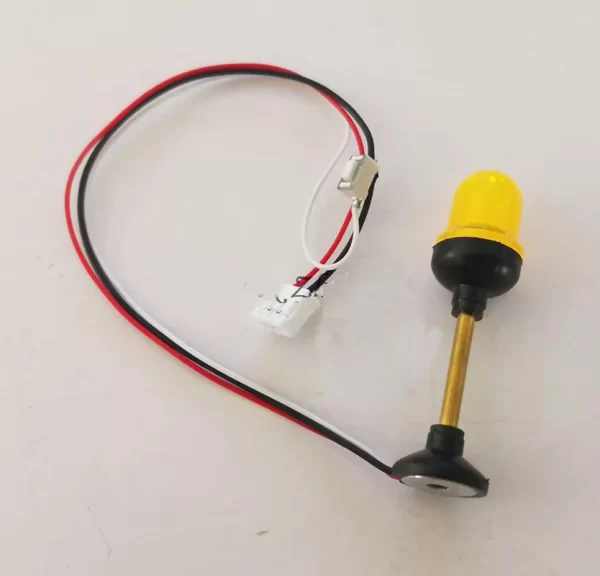 Heng Long LED Flashing Warning Light Caution Lamp for 1/16 version 6.0 7.0 RC Tank DIY Truck Car - Image 2