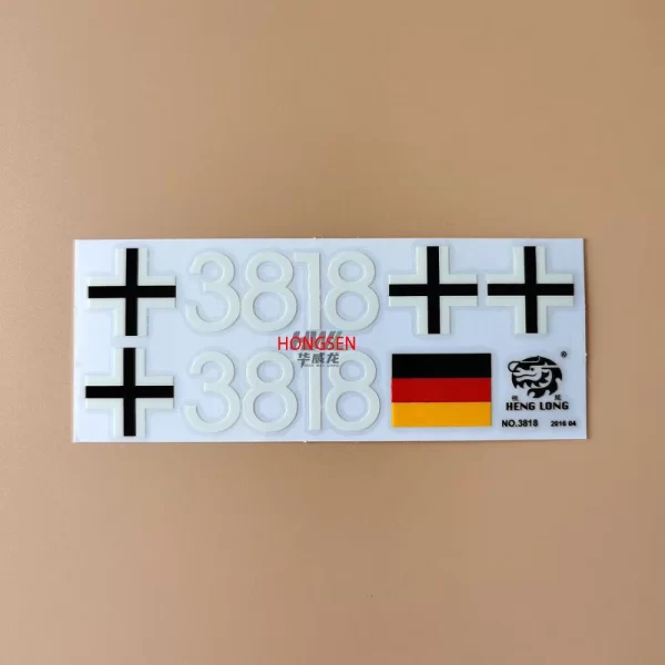 Henglong 1/16 rc tank Decals&Sticker 3818.3878.3879.3888A.3889.3908.3909.3918.3938.3939 etc - Image 2