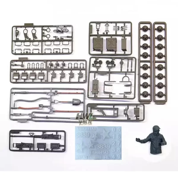 Henglong 1/16 Rc Tank Model Toy Accessories Details Self-assembly Appearance Plastic Decorative Parts Full Range Of Models Diy - Image 4